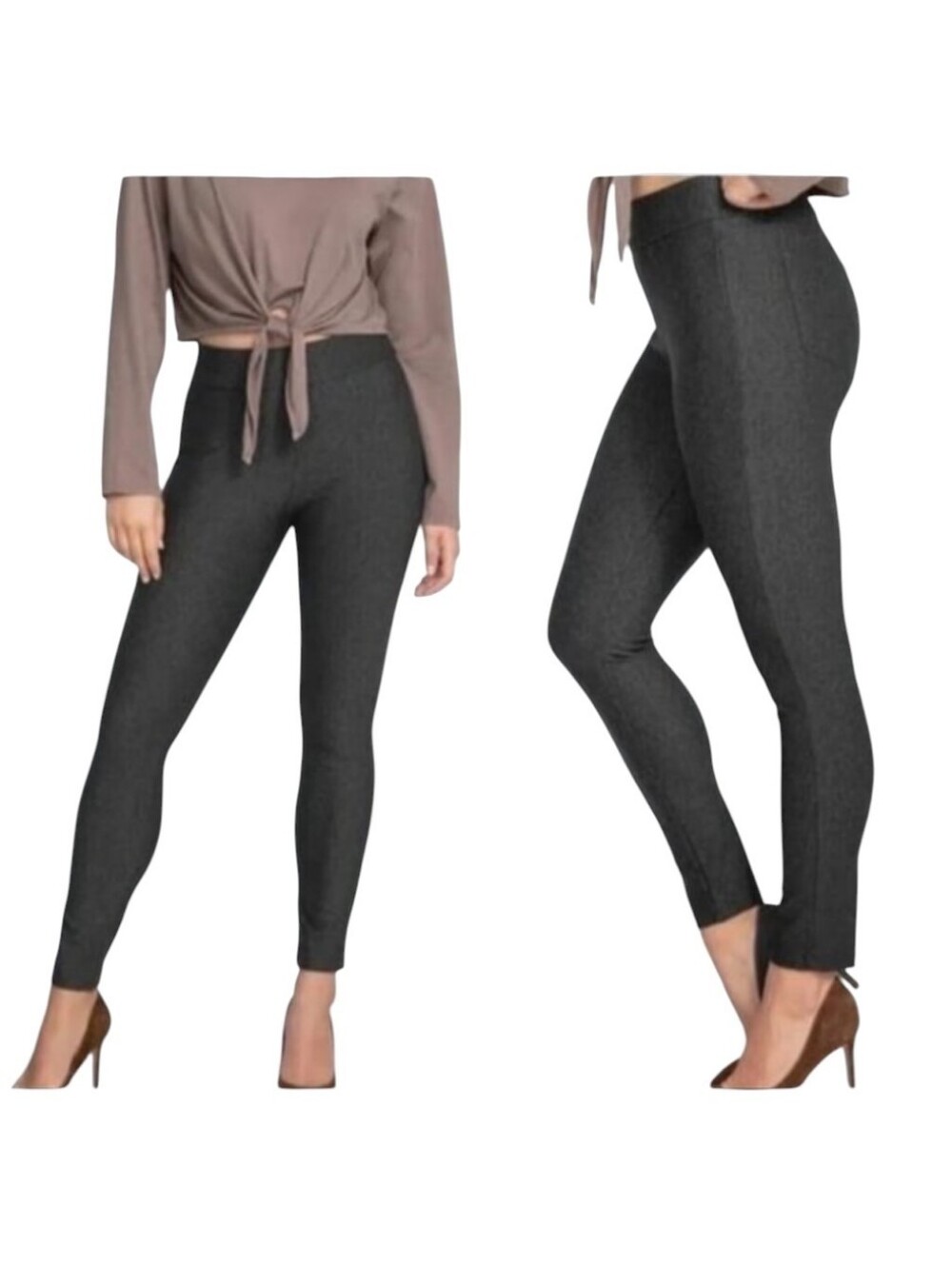 Honeylove EverReady Pant Charcoal Grey Tummy Control Size M